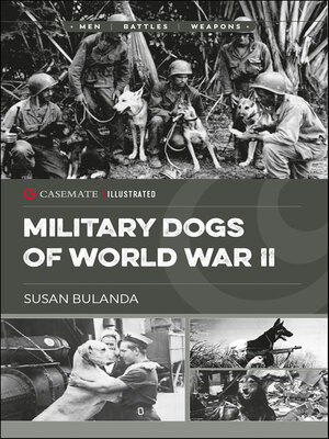 cover image of Military Dogs of World War II
